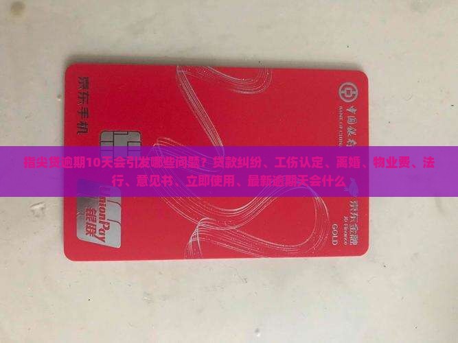 指尖贷逾期10天会发生什么
