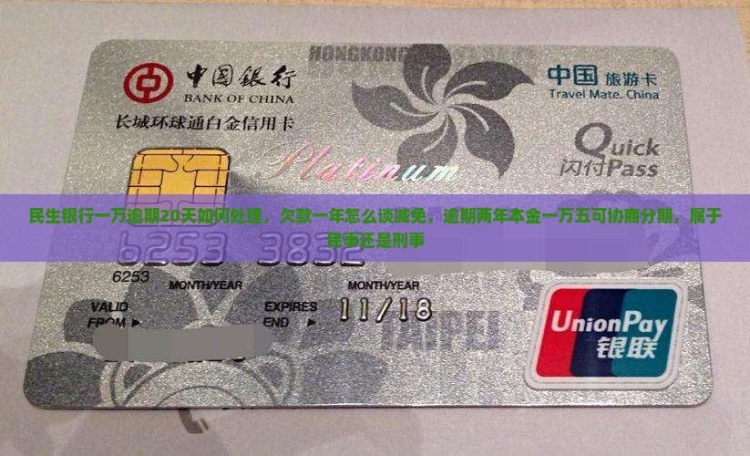 民生银行一万逾期20天如何处理