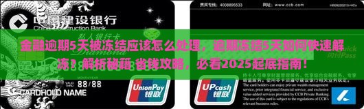 招联金融逾期5天被冻结应该怎么处理