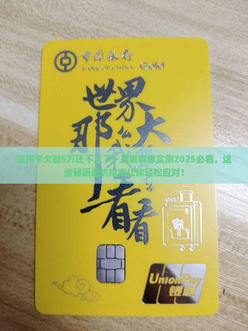 信用卡欠款5万还不上了会有什么后果