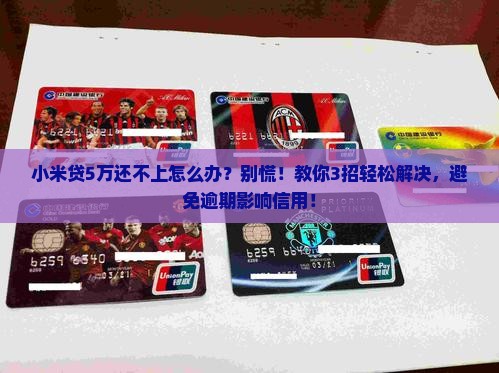 小米贷5万还不上怎么办