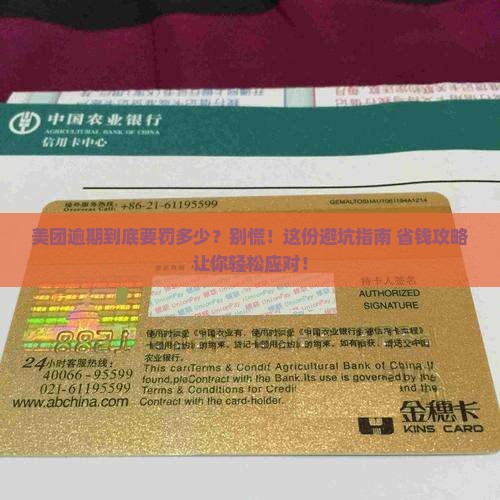 美团逾期多少罚息及应对措施分享