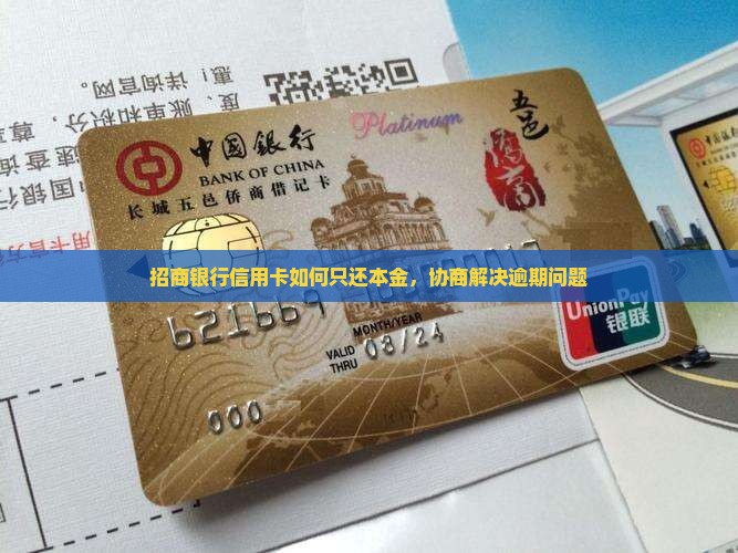 招行信用卡如何只还本金
