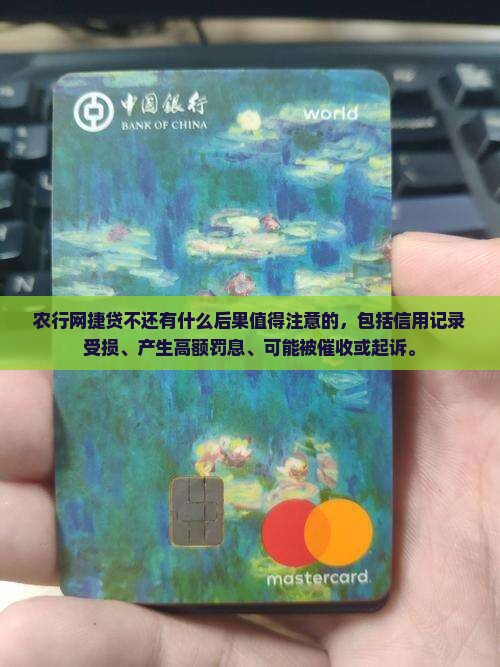 农行网捷贷不还有什么后果值得注意