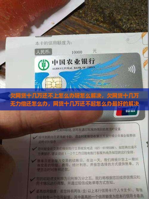 欠网贷十几万还不上怎么办呀怎么解决