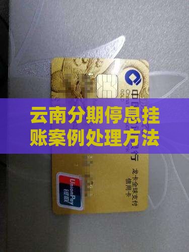 云南分期停息挂账案例如何处理