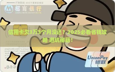 信用卡欠3万3个月没还