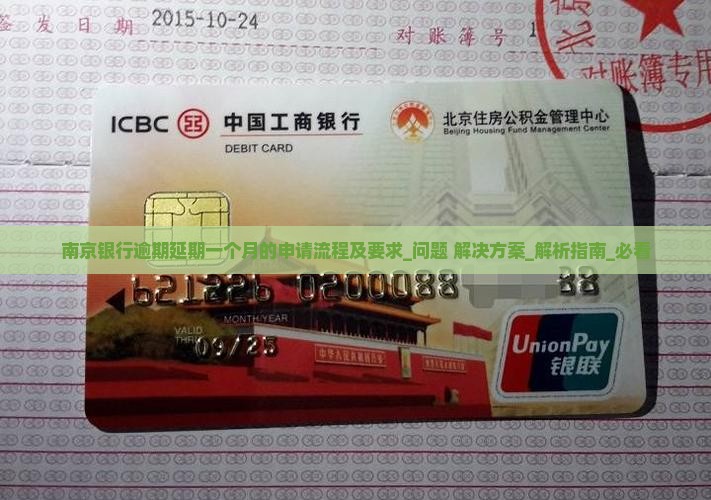 南京银行逾期延期一个月的申请流程及要求