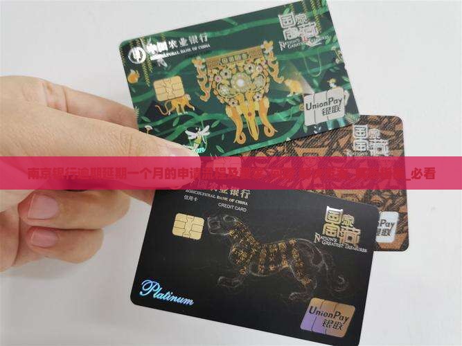 南京银行逾期延期一个月的申请流程及要求