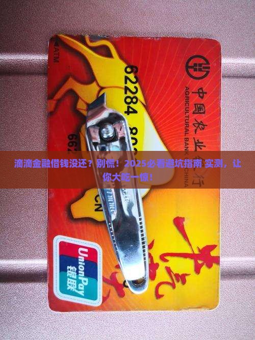 滴滴金融借钱未还怎么办