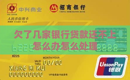 欠了几家银行贷款还不上怎么办