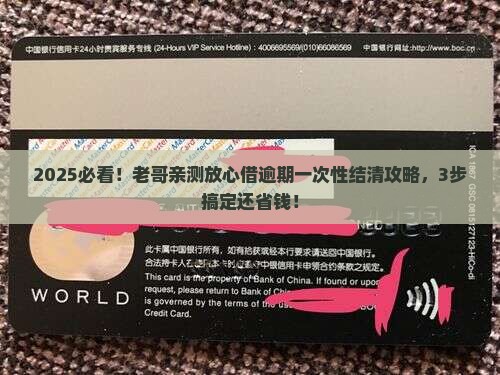 放心借逾期一次性结清流程如何操作