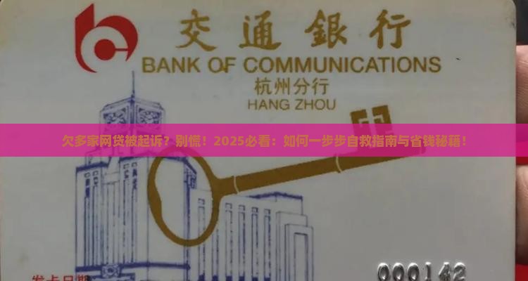 欠多家网贷被起诉是一个个来还吗