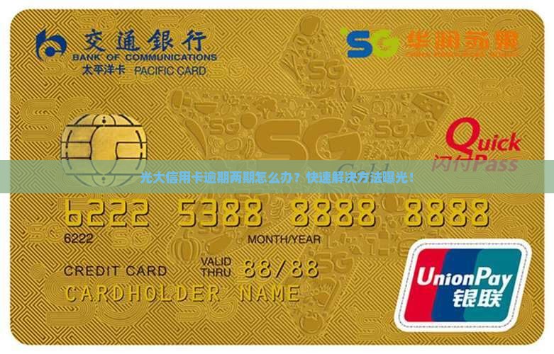 光大信用卡逾期两期怎么办