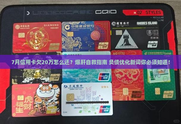 7月信用卡欠20万怎么还