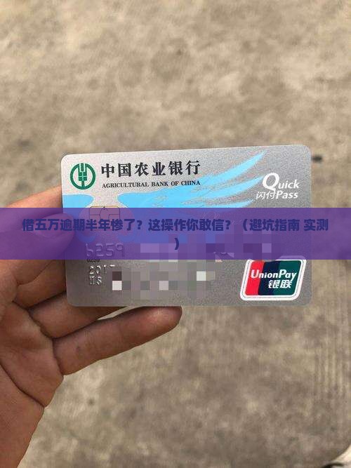 360借条借五万逾期半年应该如何处理