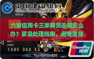 六家信用卡三家网贷逾期怎么办