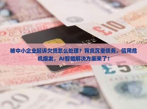被中小企业起诉欠贷怎么处理