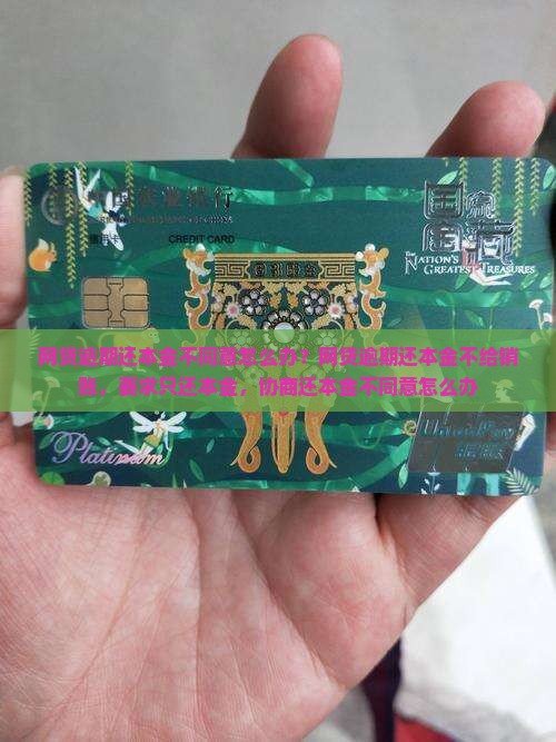 网贷逾期还本金不同意怎么办