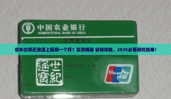 京东白条能延期一个月吗还款情况及应对措施