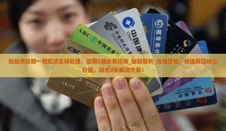 拍拍贷逾期一期应该怎样处理