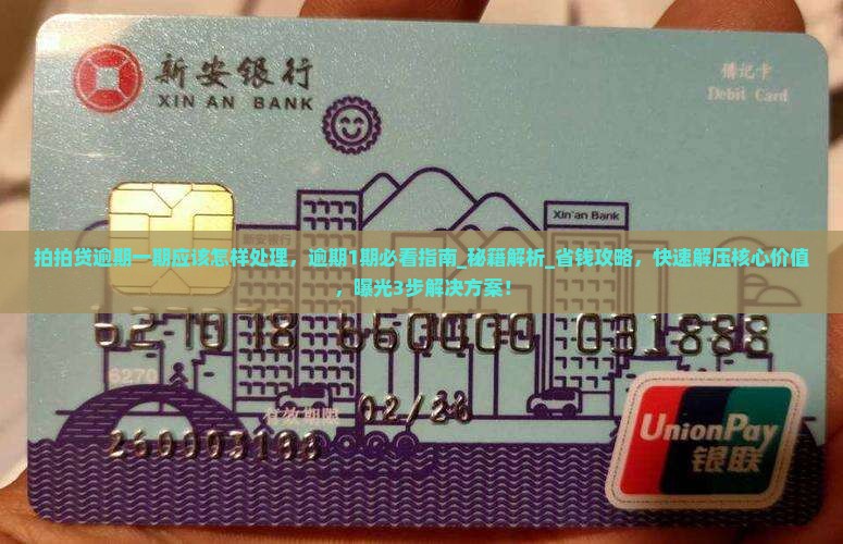 拍拍贷逾期一期应该怎样处理