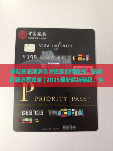 微粒贷逾期多久才还款如何操作