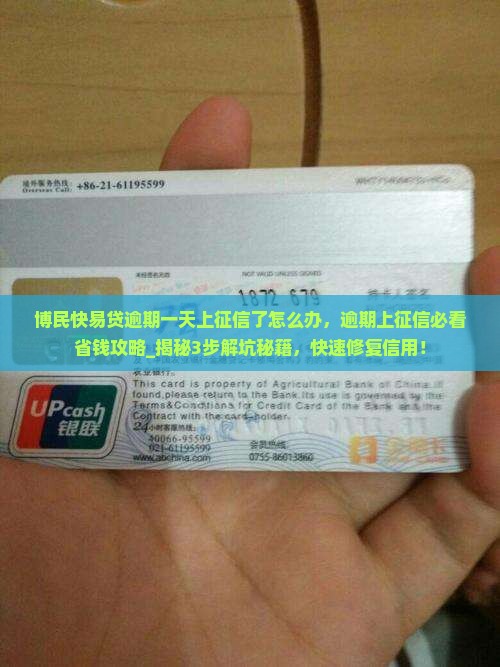 博民快易贷逾期一天上征信了怎么办
