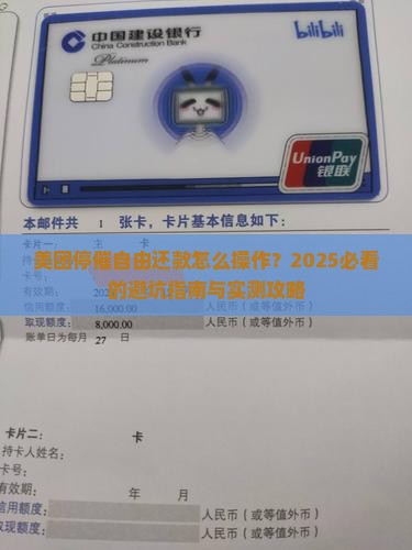 美团停催自由还款的具体方法是什么