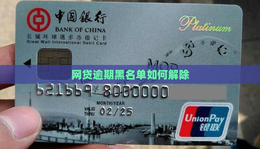 网贷逾期黑名单如何解除