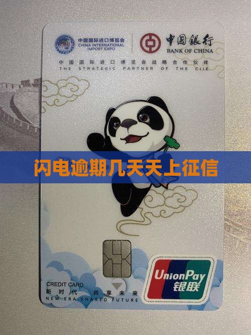 闪电宝逾期几天上征信