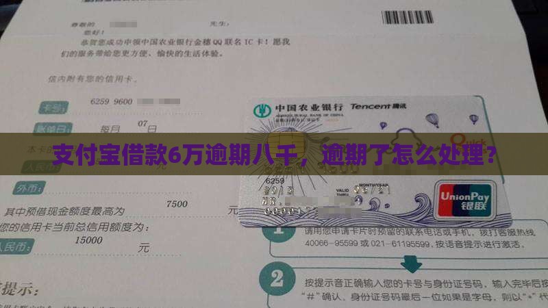 支付宝借款6万逾期八千如何处理 支付宝借款6万逾期八千如何处理