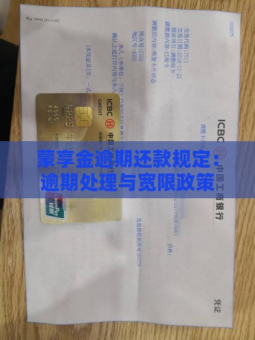 蒙享金逾期还款规定