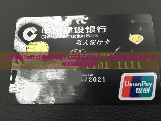 小米金融欠3万1逾期