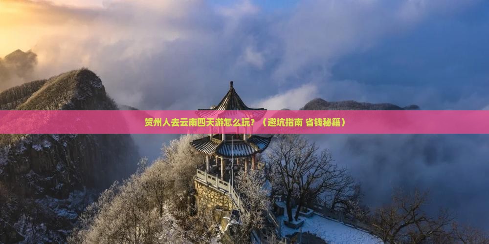 贺州去云南四日游