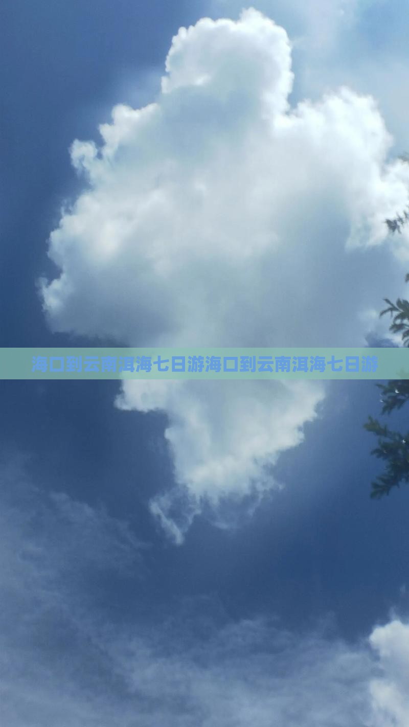 海口到云南洱海七日游