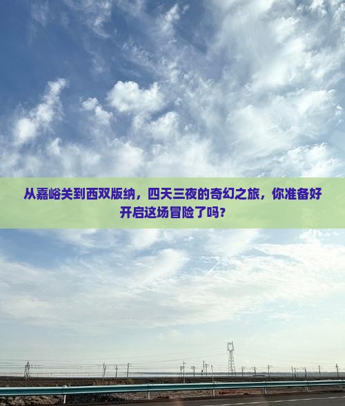 嘉峪关到云南西双版纳四日游