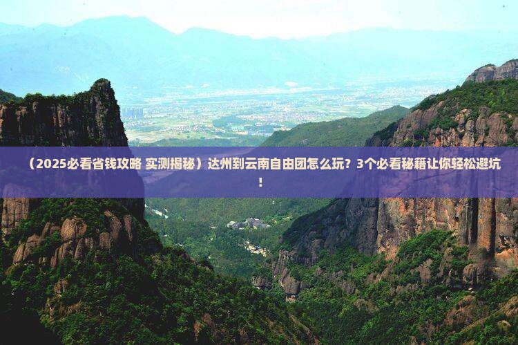 达州到云南自由团
