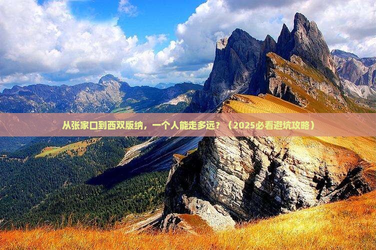 张家口到云南西双版纳个人游