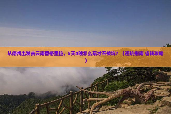 德州去云南香格里拉旅行社