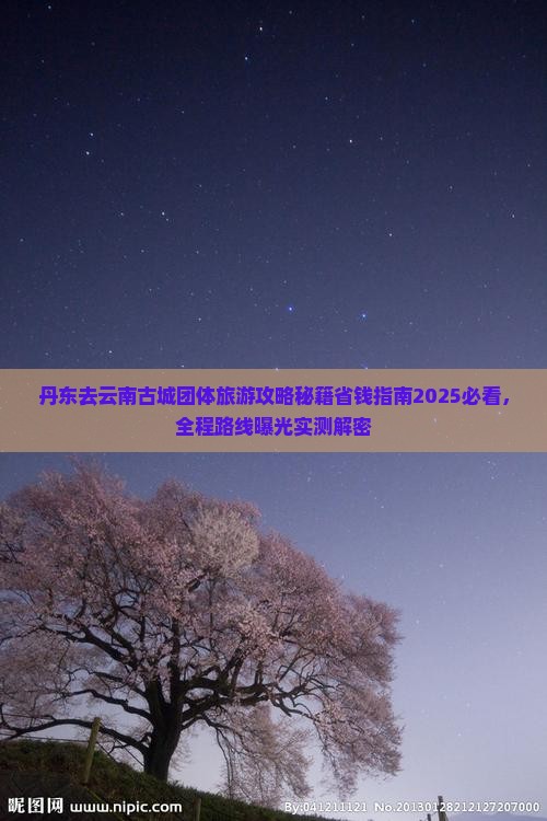 丹东去云南古城团体旅游