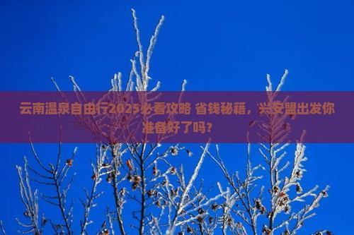 兴安盟去云南温泉自由团