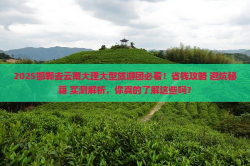 邯郸去云南大理大型旅游团