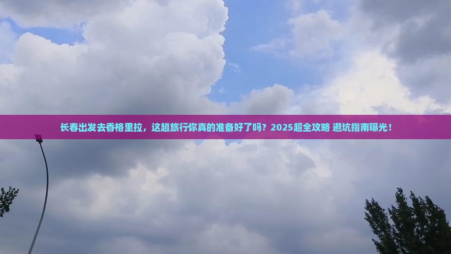 长春到云南香格里拉旅行社