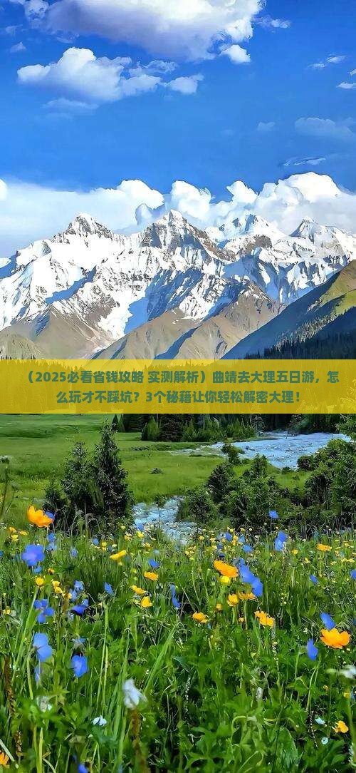 曲靖去云南大理五日游