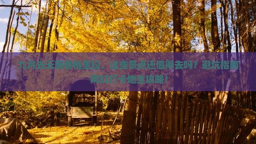 九月到云南香格里拉景点