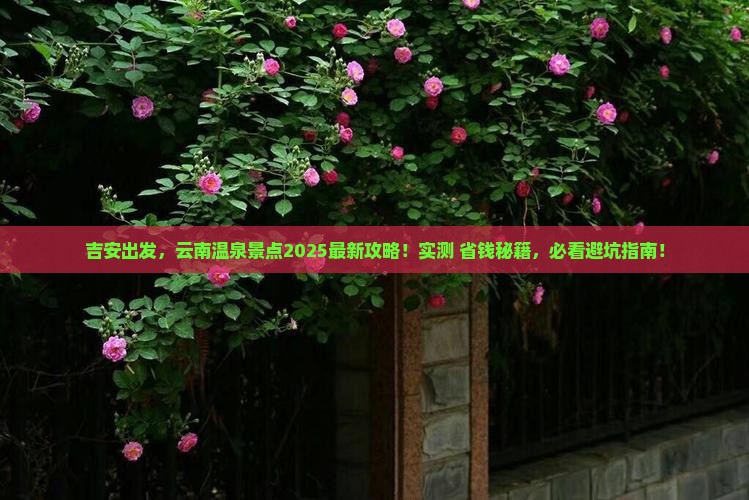 吉安去云南温泉景点