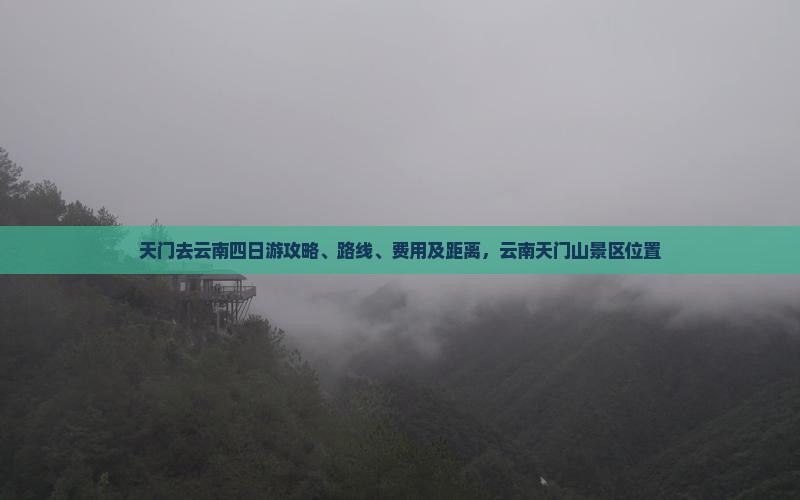 天门去云南四日游