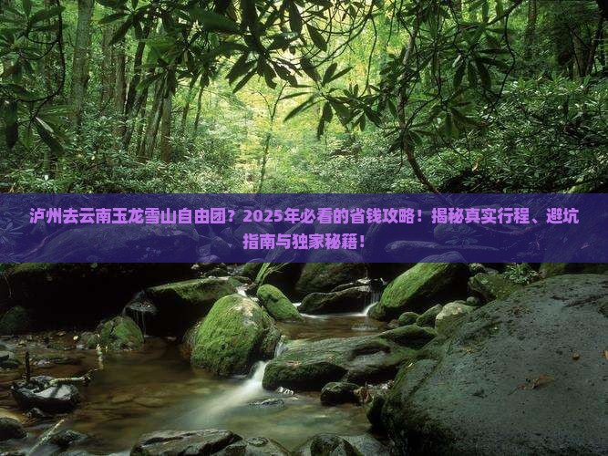 泸州去云南玉龙雪山自由团