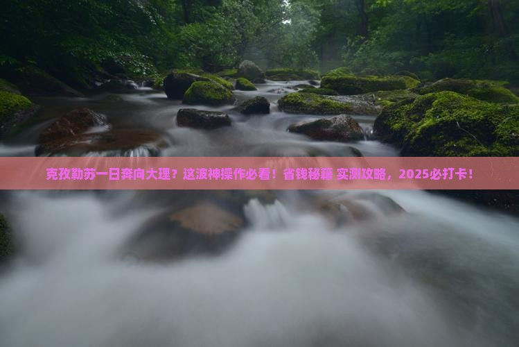 克孜勒苏去云南大理一日